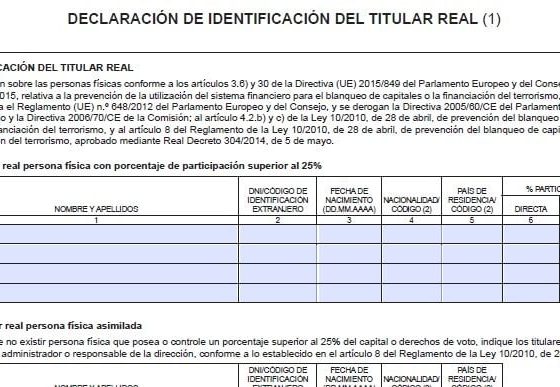 Registro Central de Titularidades Reales